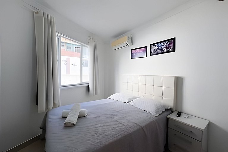 Apartamento beira mar com 3 quartos
