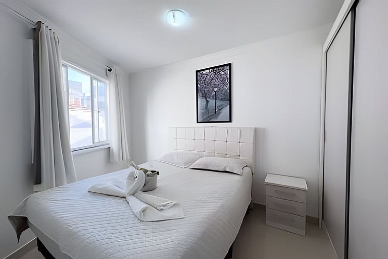 Apartamento beira mar com 3 quartos