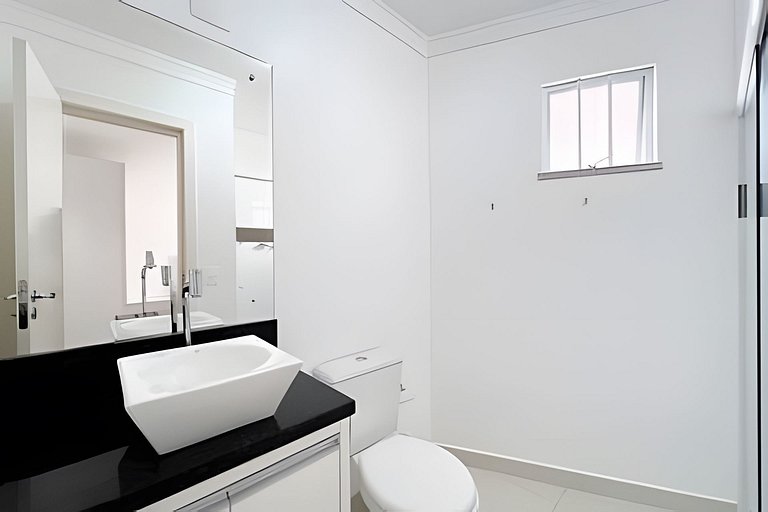 Apartamento beira mar com 3 quartos