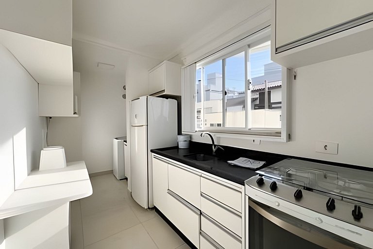 Apartamento beira mar com 3 quartos