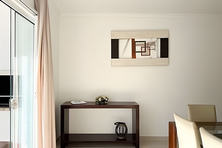 Apartamento beira mar com 3 quartos